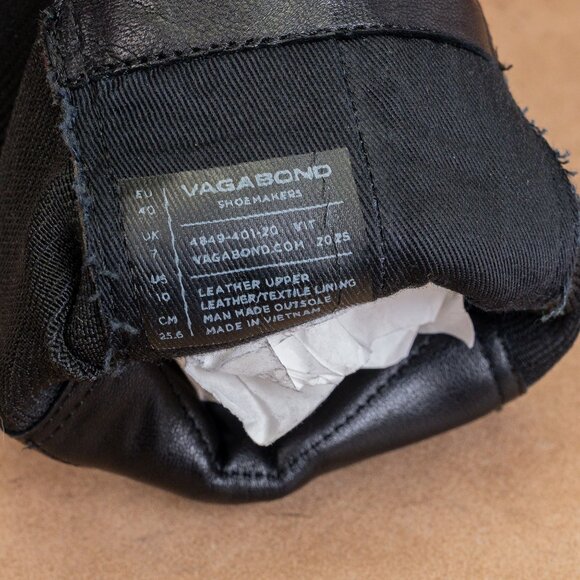 Vagabond Cosmo 2.0 Chunky Black Festival Chelsea Boots Size 10US EUR 40 - Picture 8 of 9
